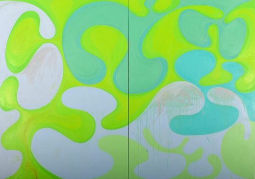 <strong>Flavio Garciandía</strong>, <em>Wendy en su laberinto</em>,
Oil on canvas,
78 7/10 × 110 1/5 in,
(200 × 280 cm.),
2005