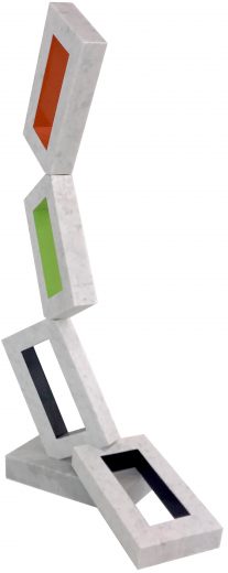Jaildo Marinho, Untitled, 2016<br/>
White Carrara Marble
58,66 x 29,53 x 19,69 in | 149 x 75 x 75 x 50 cm.