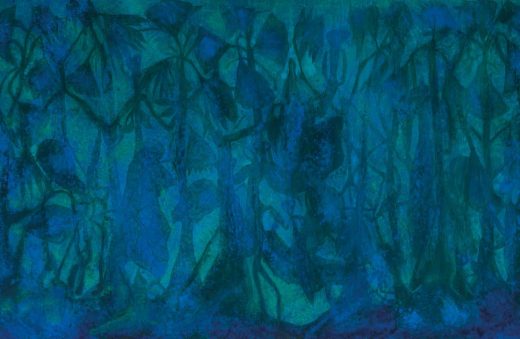 <strong>Sergio Hernandez</strong>, <em>NUEVO MUNDO</em>
Óleo y arenas sobre lino,
Oil and sand on canvas
125.9 x 196.8 in (320 x 500 cm.),
2018